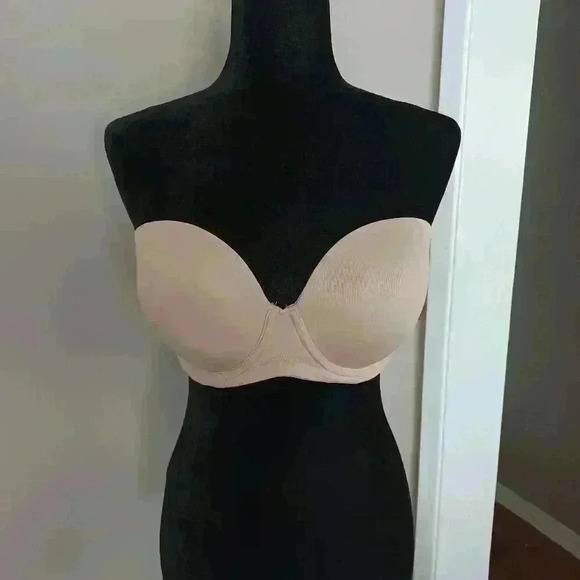 Wacoal Womens Nude Red Carpet Convertible Strapless Bra 32DDD - Picture 2 of 12